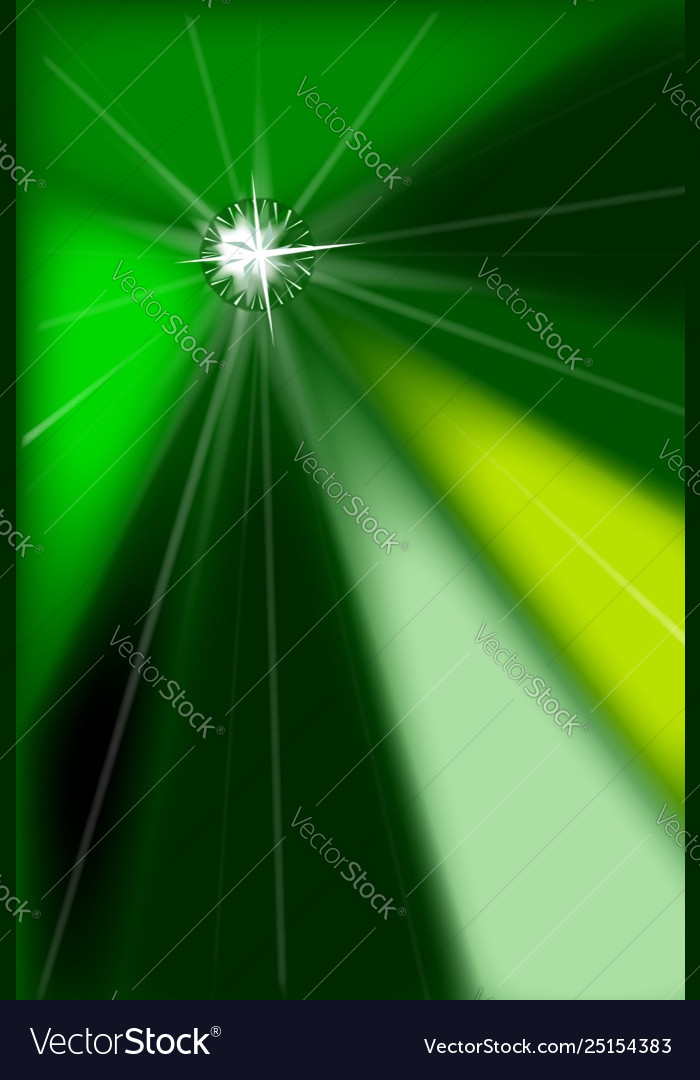 Emerald Starburst Royalty Free Vector Image Vectorstock