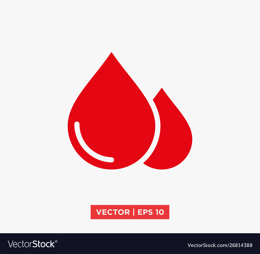 Blood Drop Vector