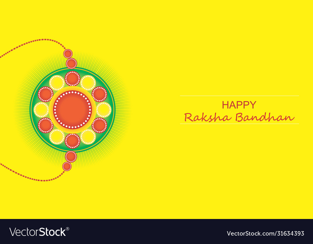 Happy raksha bandhan festival banner free