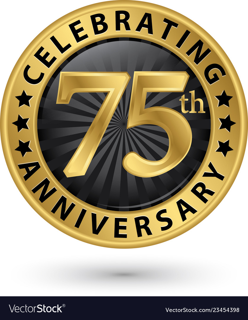 75th Anniversary Logo