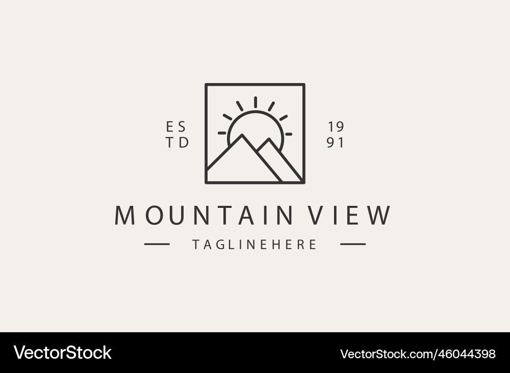 Mountain Royalty Free Vector Image - VectorStock
