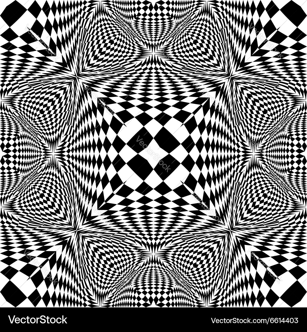 Design seamless monochrome checked pattern Vector Image