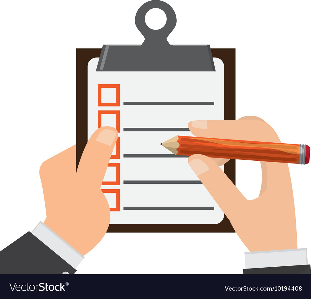 Clipboard with check list icon