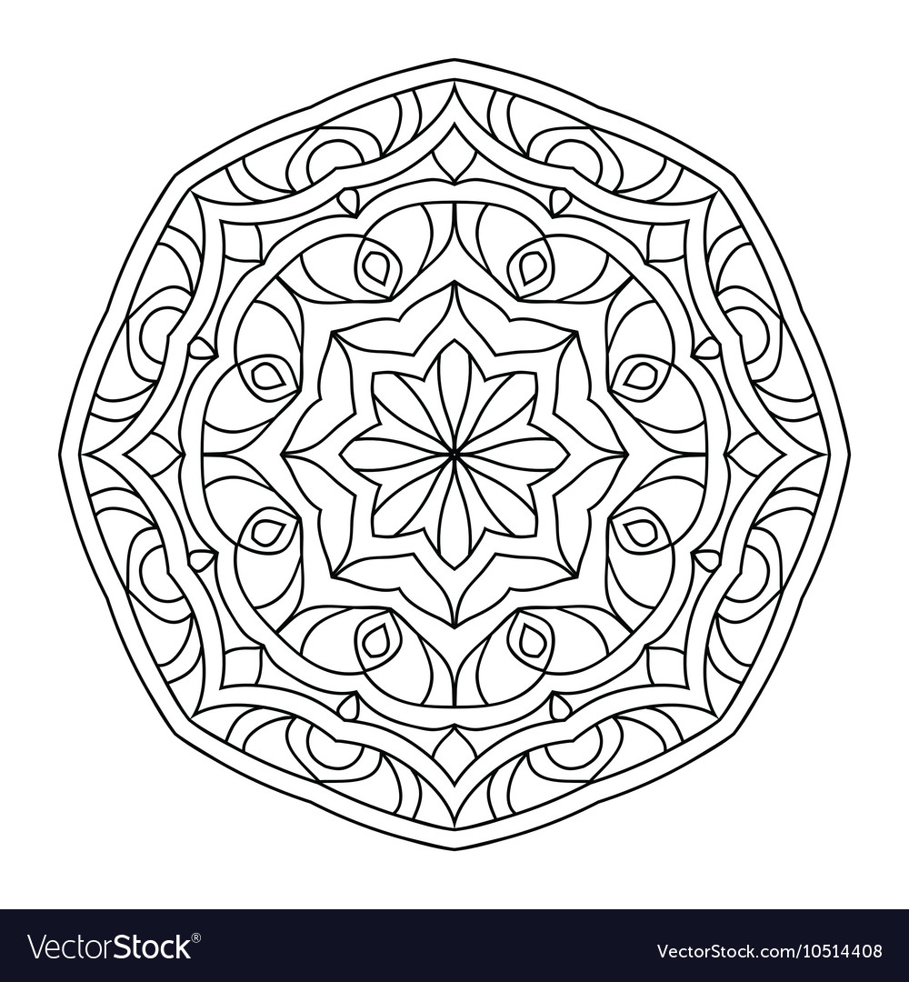 Mandala coloring book for adults