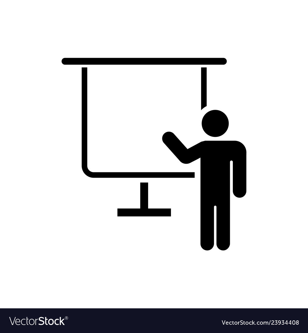 Presentation icon design template isolated Vector Image