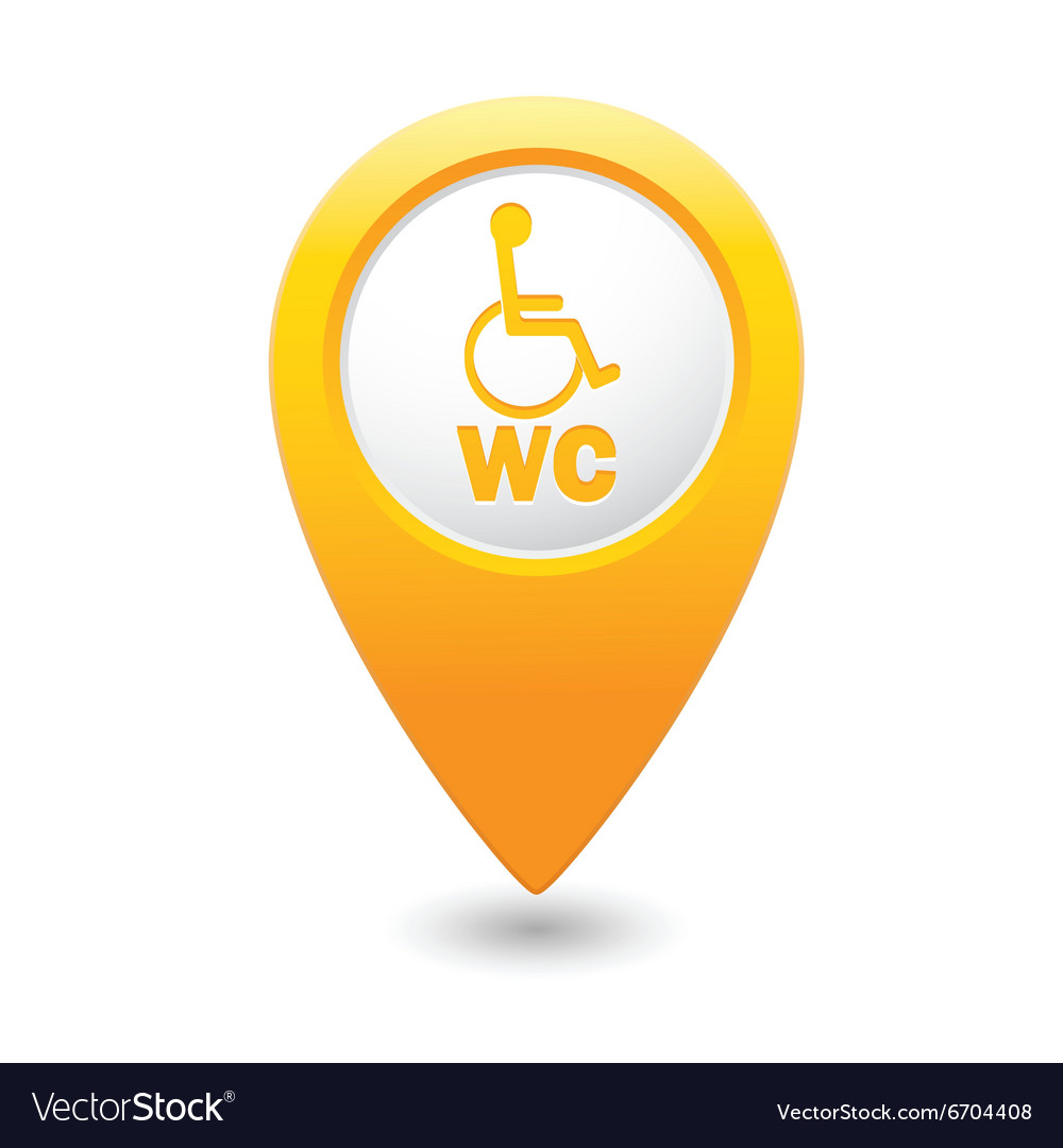 Toilet4 map pointer yellow drop