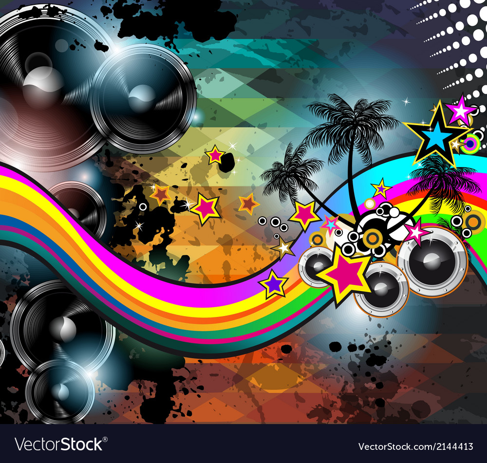 Music background Royalty Free Vector Image - VectorStock