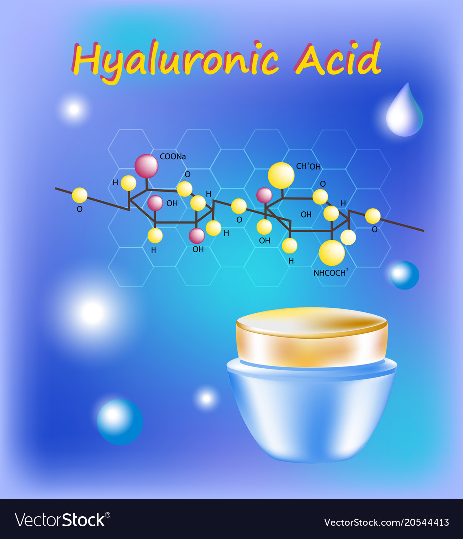 With hyaluronic acid chemical