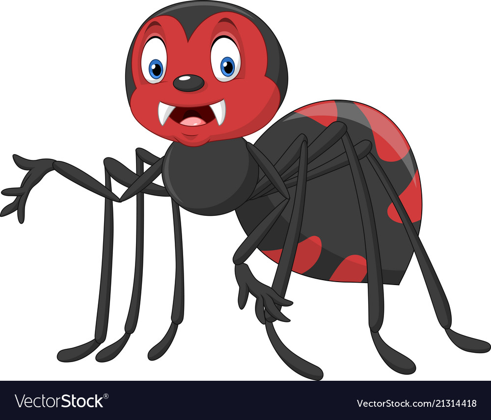 Cartoon spider