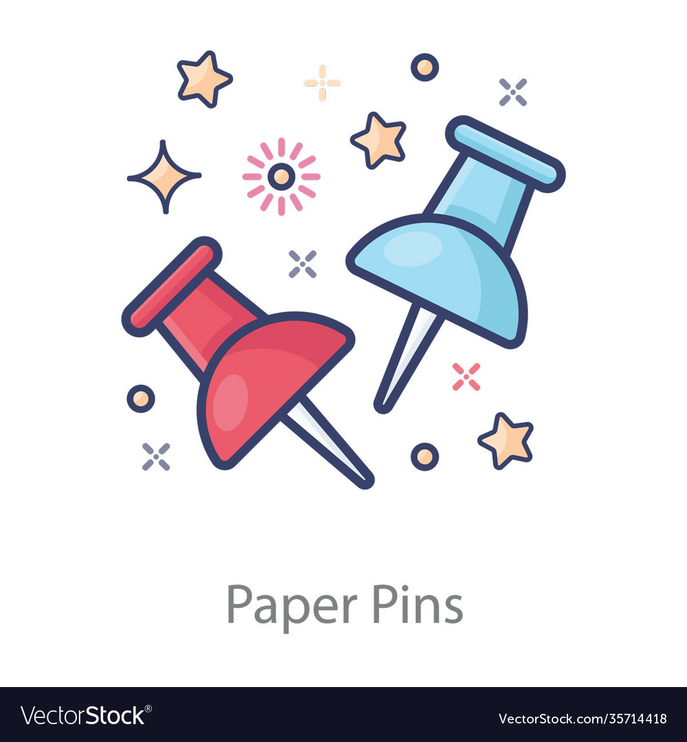 Paper pins