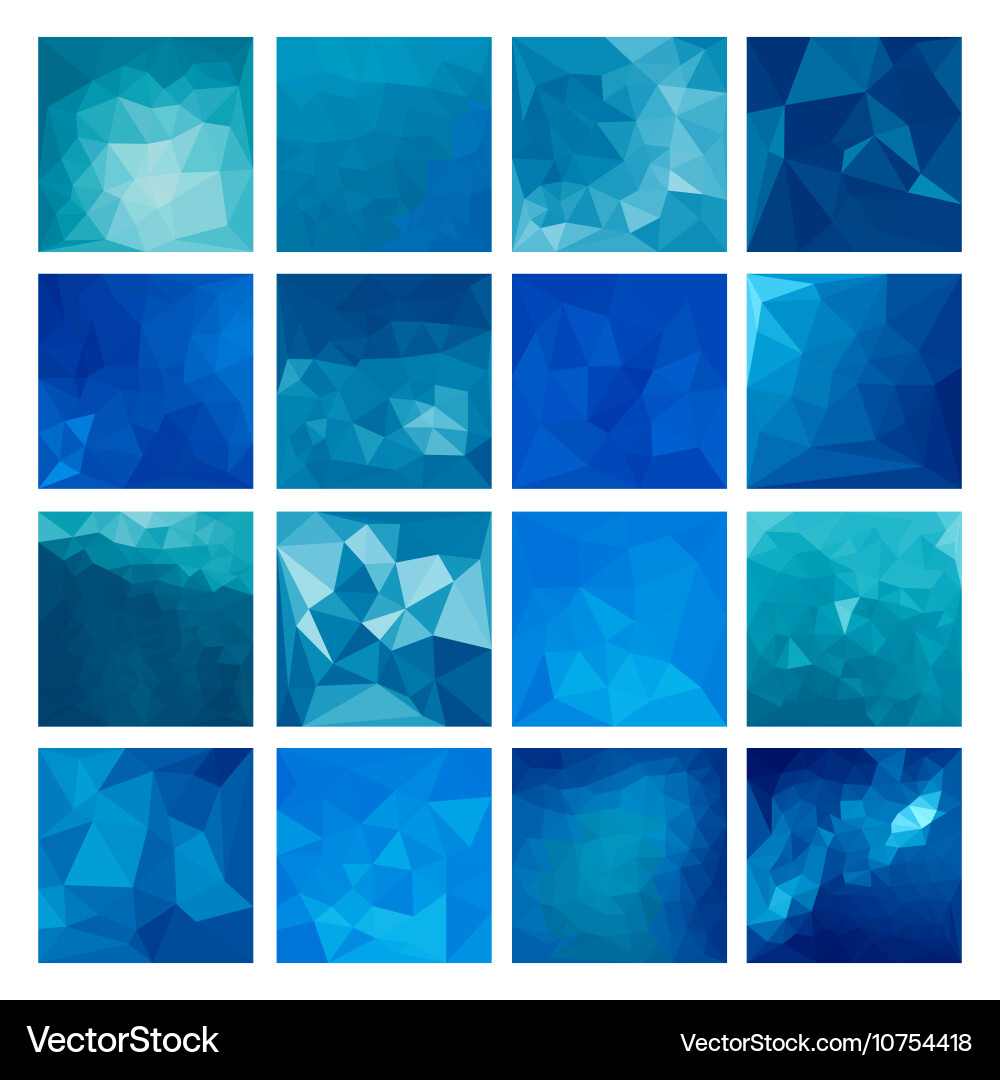 Polygnic Design Polygonal design Royalty Free Vector Image - VectorStock