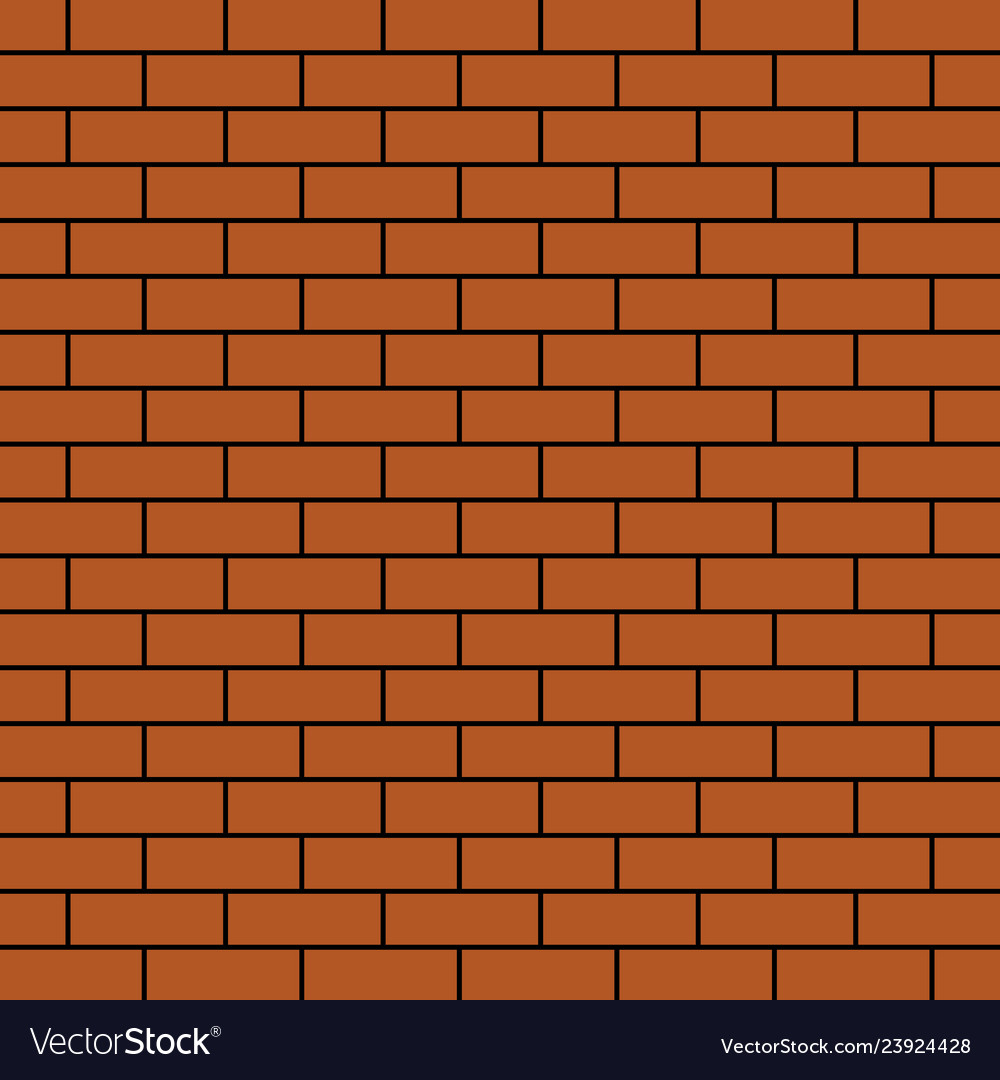 Brick wall texture background of bricks Royalty Free Vector