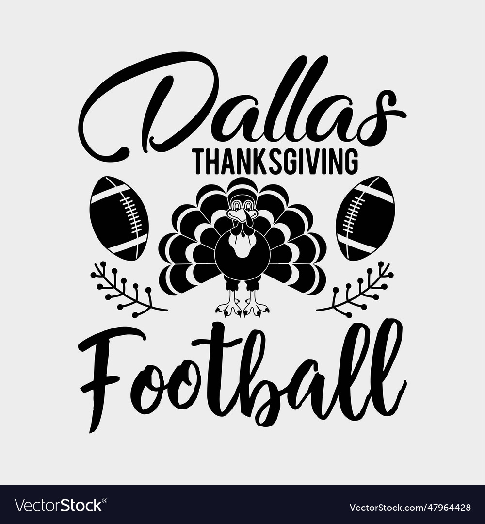 Dallas thanksgiving day football texas distressed