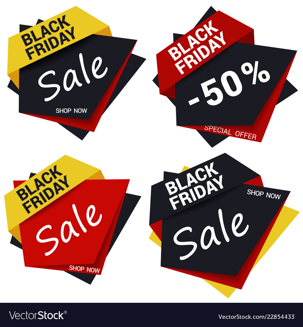 Black friday sale design template