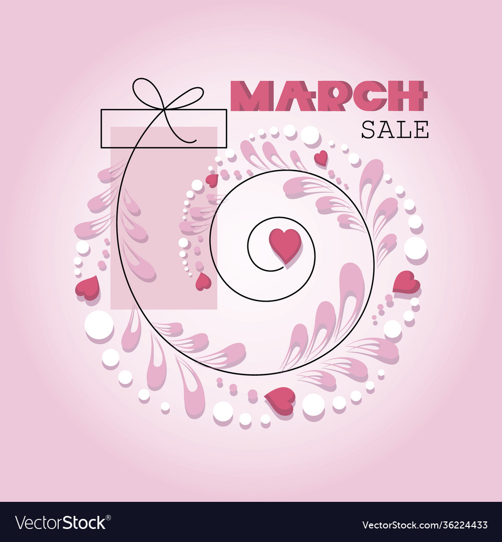 March sale romantic gift womens day