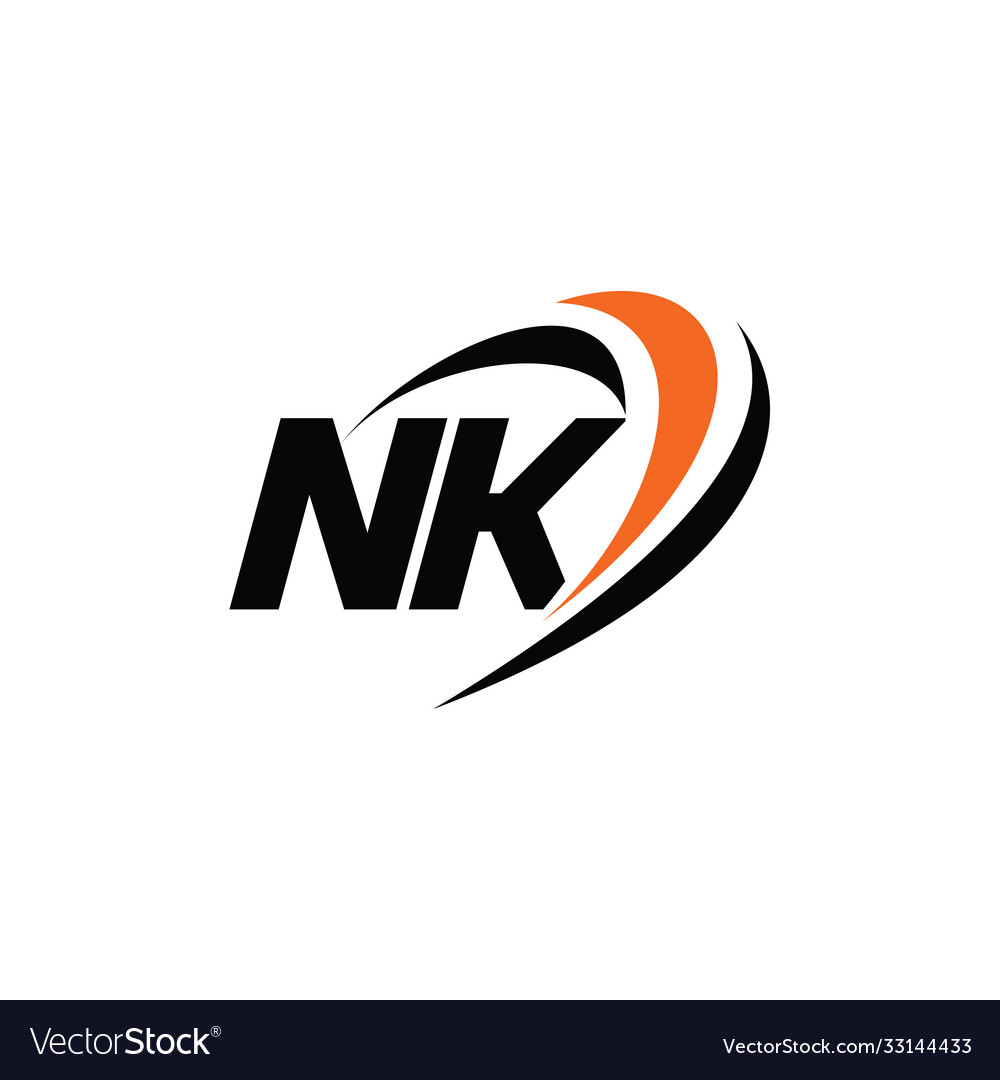 Nk monogram logo