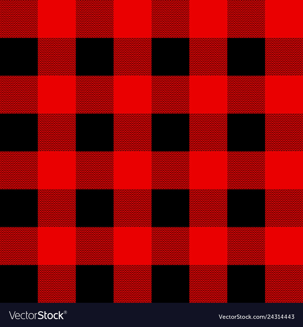 Black and red tartan plaid scottish seamless