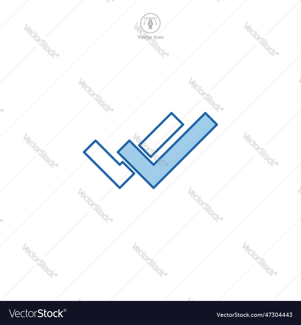Double Check Mark Icon Symbol Template Royalty Free Vector double-check-mark-icon-symbol-template-royalty-free-vector