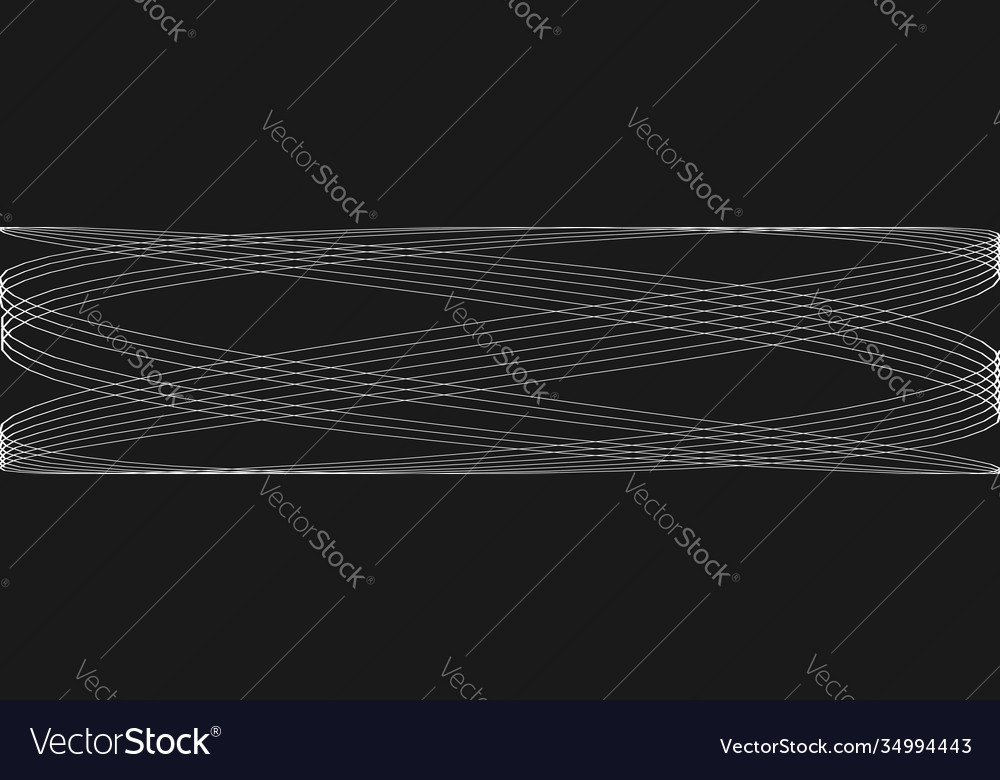 Geometric curved intersecting lines abstract grid vector image Geometric curved intersecting lines abstract grid