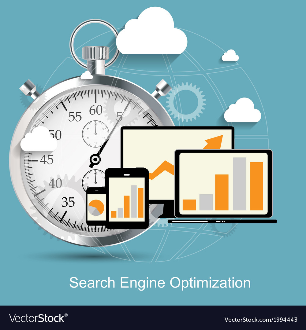 Seo - search engine optimization flat icon