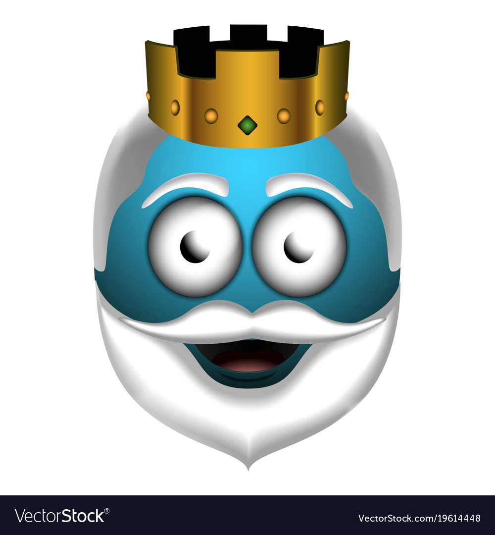 Happy wise man emoji