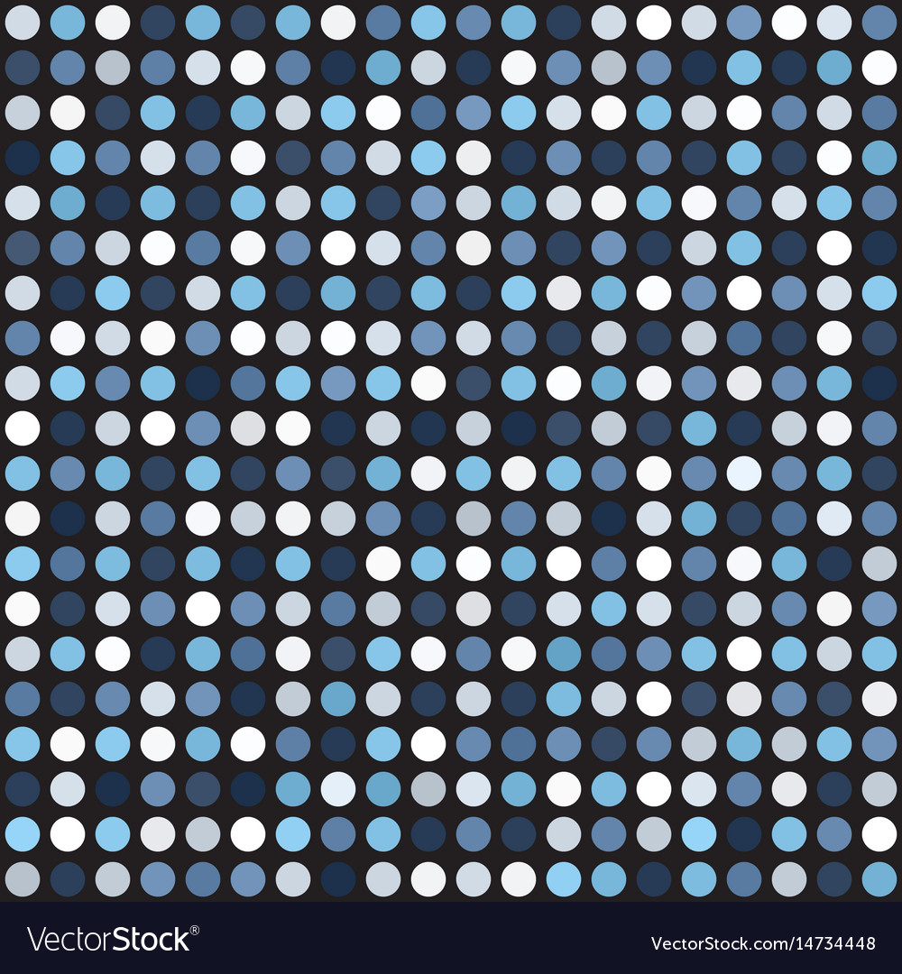 Polka dot pattern seamless Royalty Free Vector Image