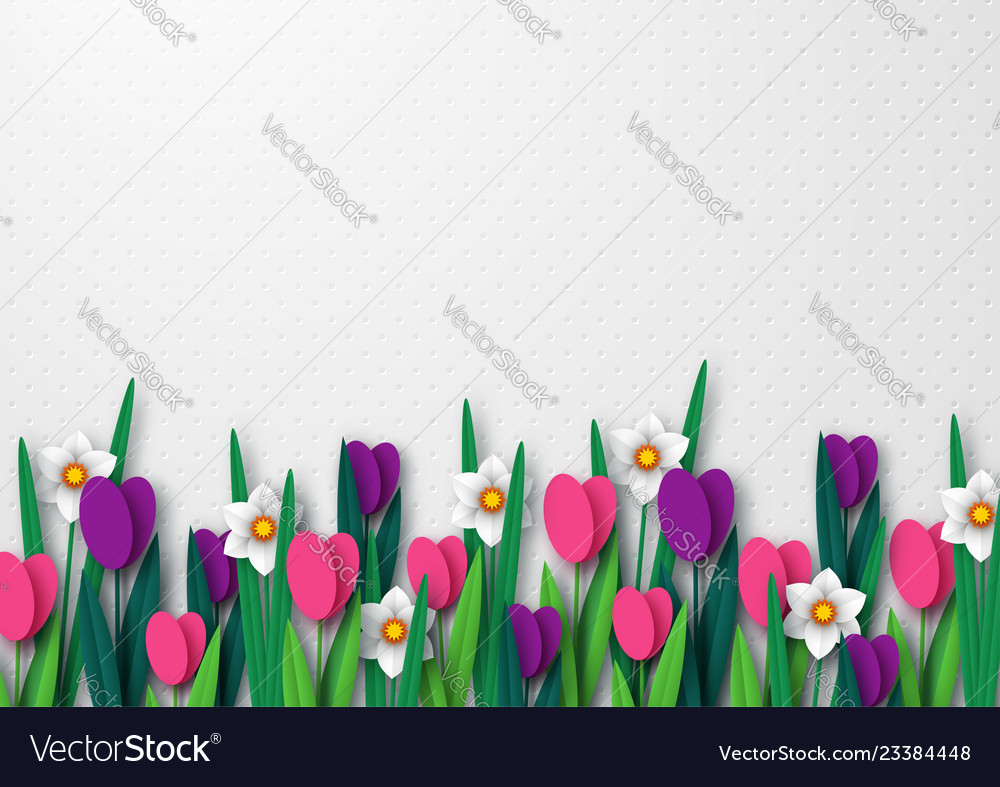 spring empty template for seasonal holiday design spring template