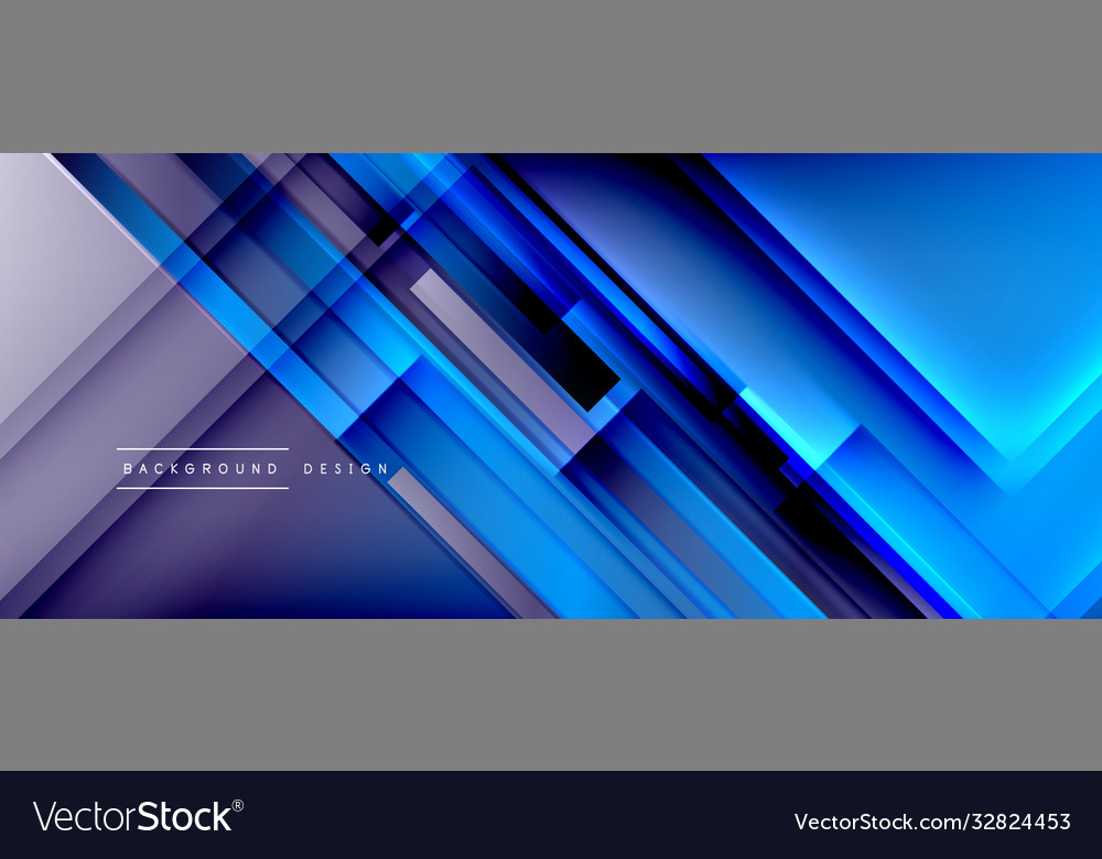 Dynamic lines on fluid color gradient trendy vector image Dynamic lines on fluid color gradient trendy