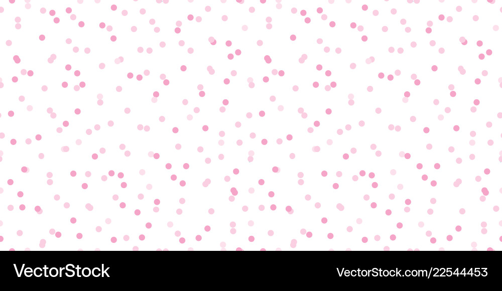 Light pink confetti dots seamless pattern Vector Image