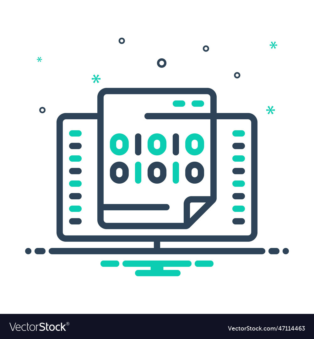 Binary Royalty Free Vector Image - VectorStock