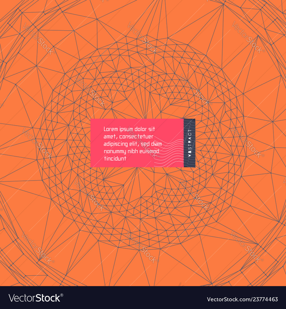 Lattice structure science technology 3d grid