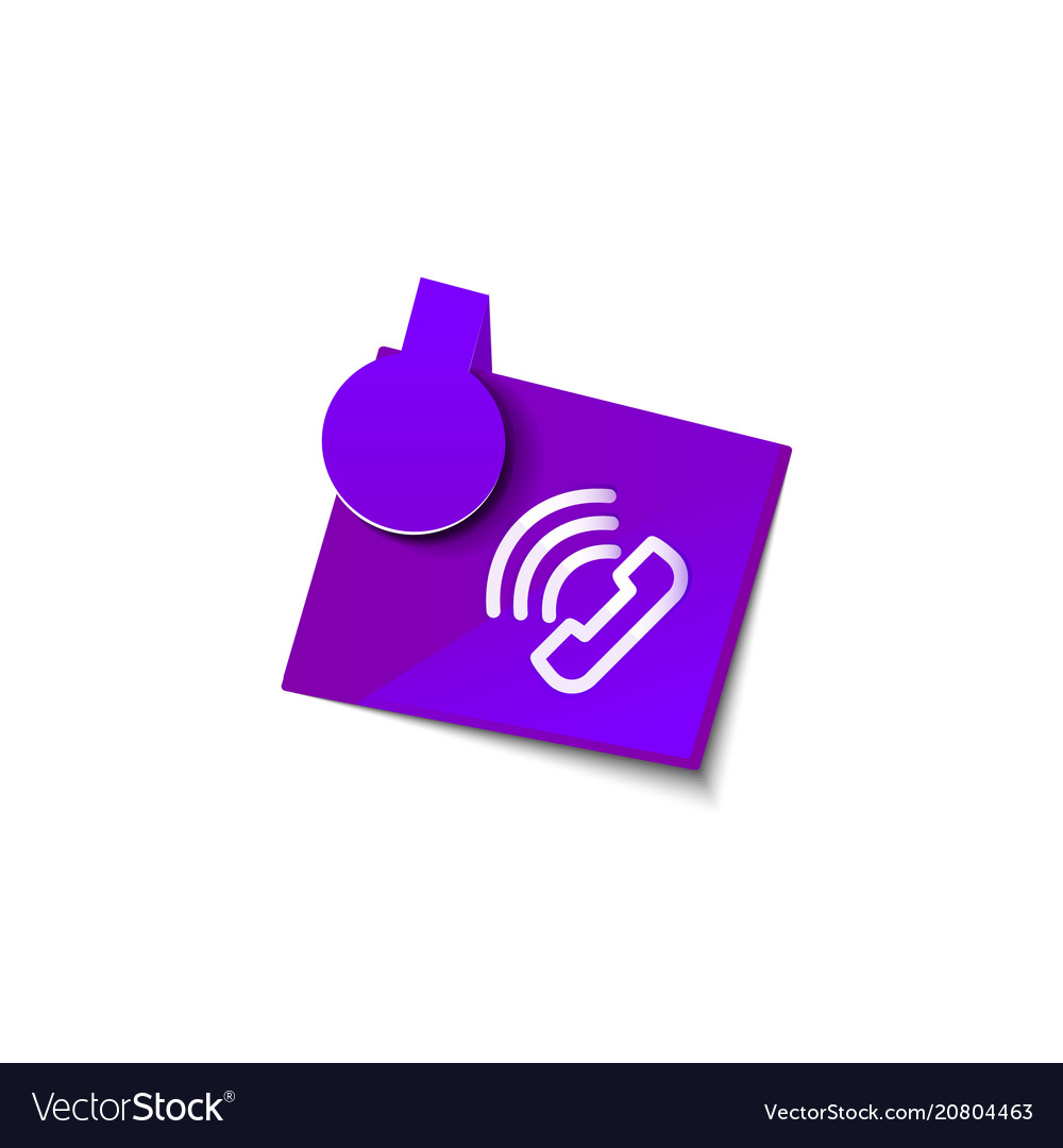 Phone support web button vector image Phone support web button