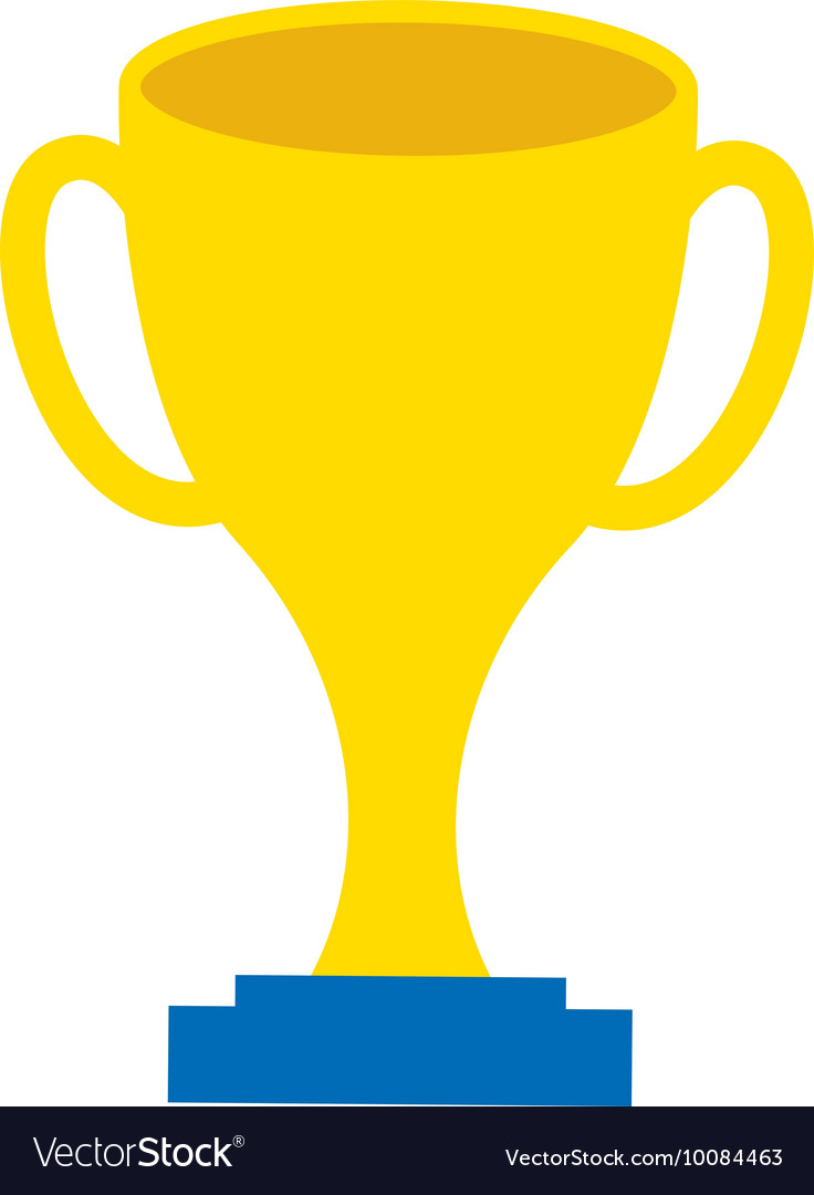 Trophy award gold icon