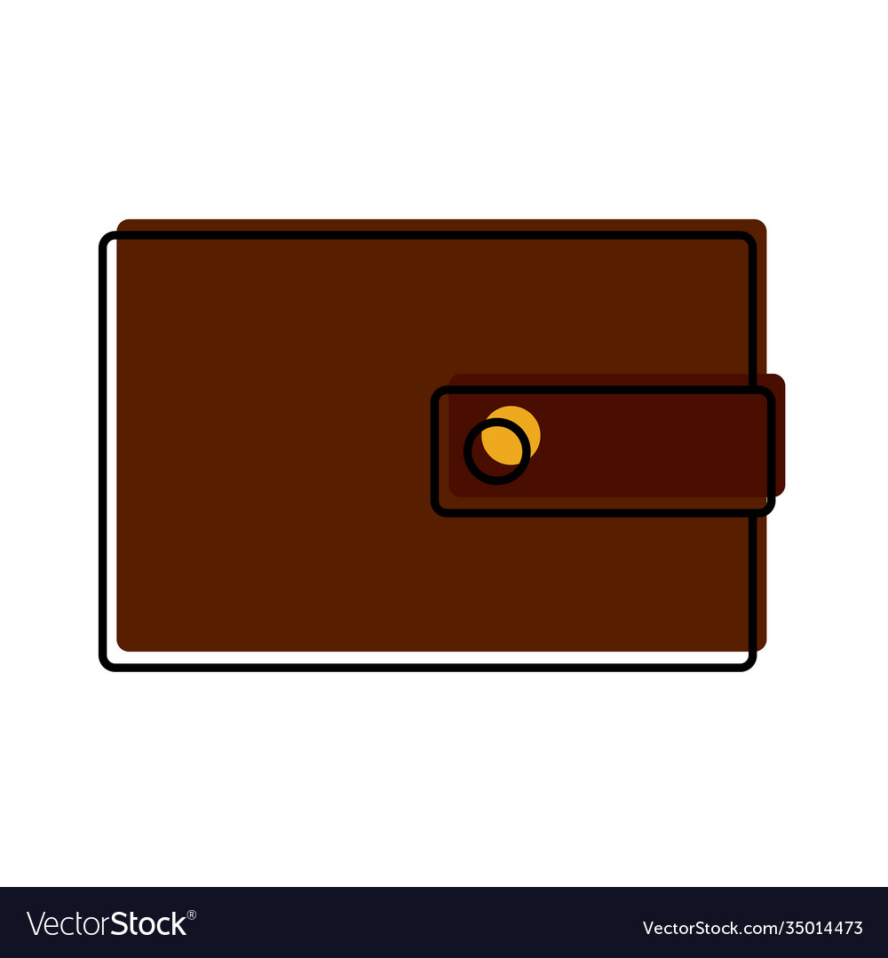 Isolated wallet shop online