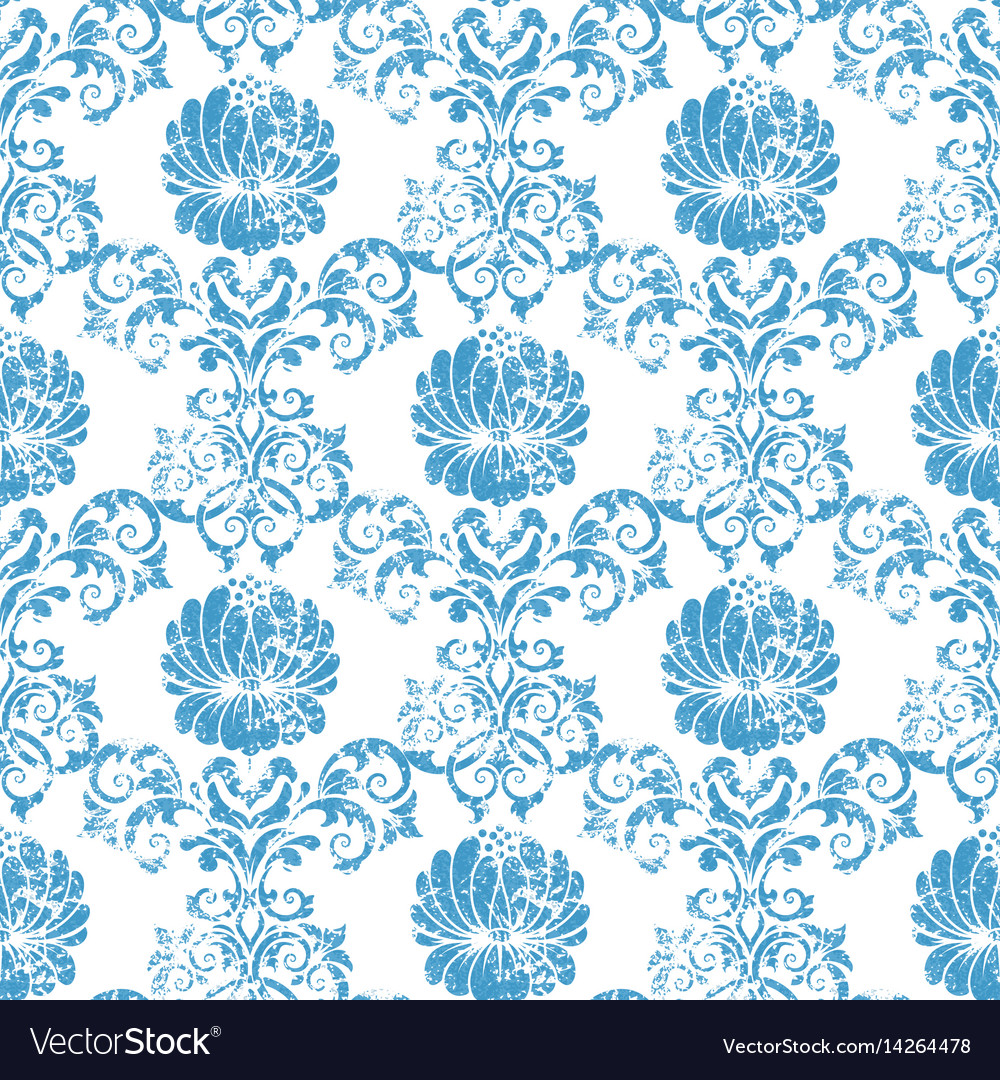 Damask seamless pattern background classical