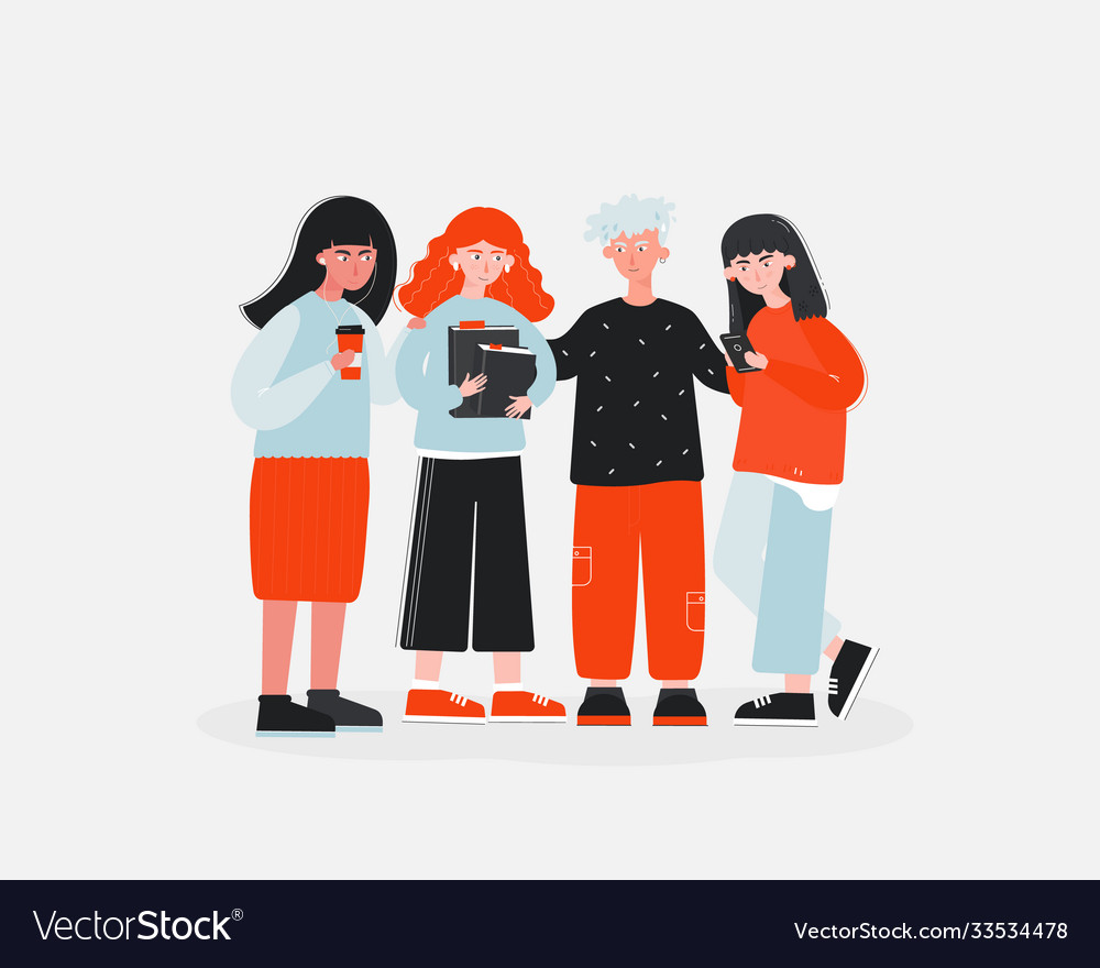 Social life Royalty Free Vector Image - VectorStock