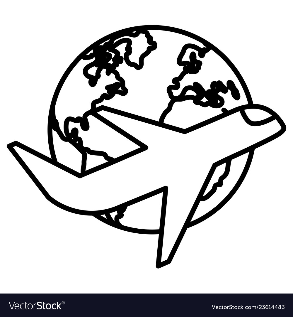 Airplane and earth design