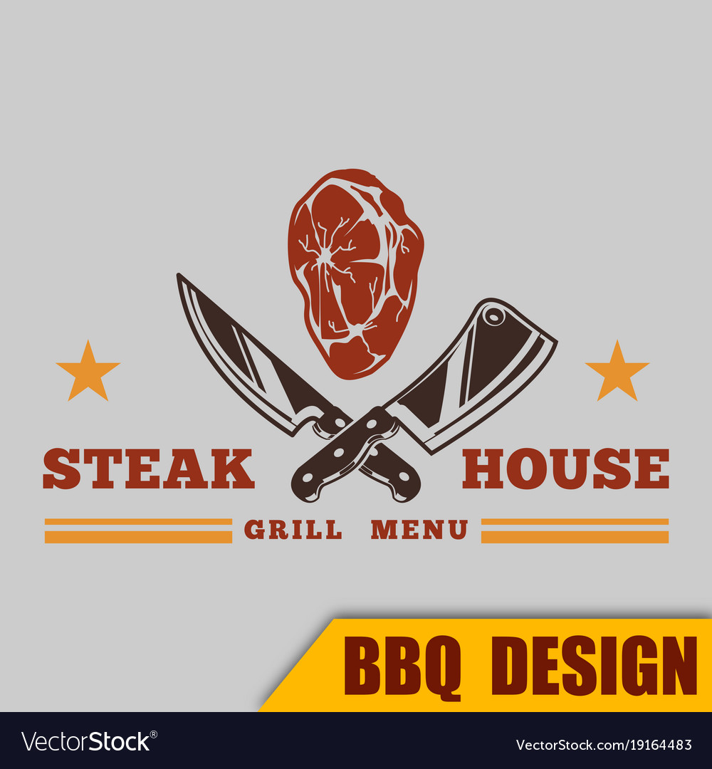 Bbq grill steak house image