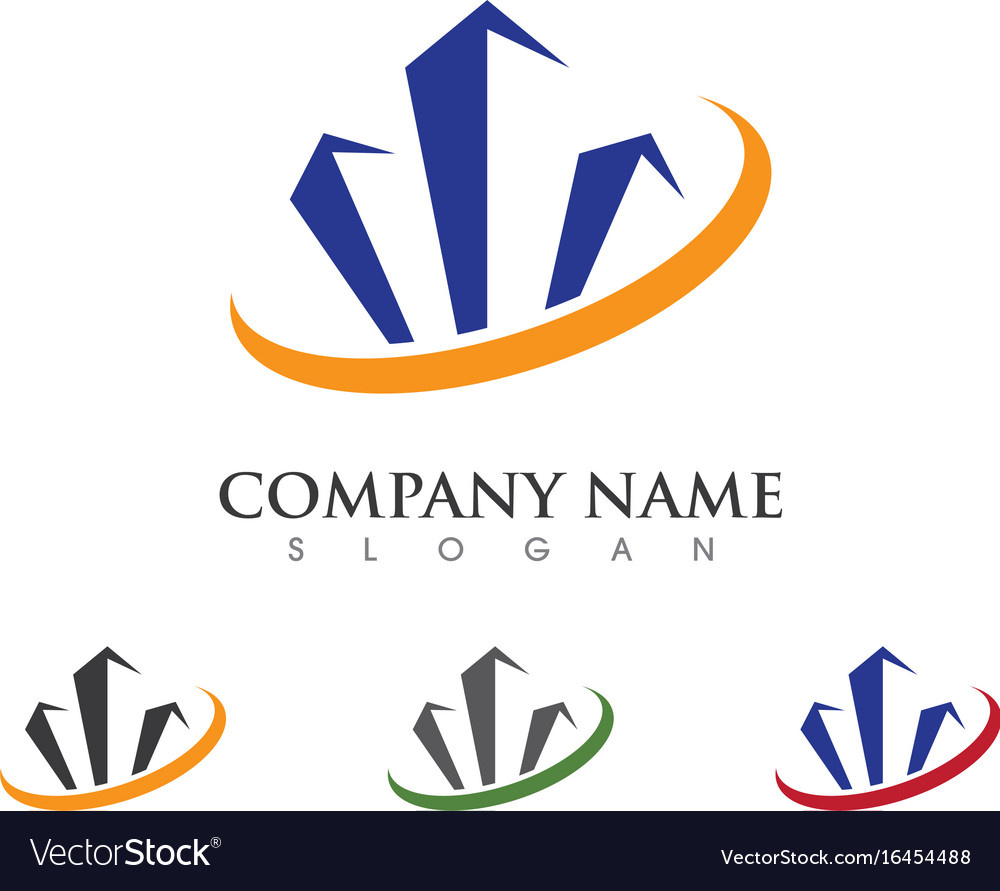 Real estate property and construction logo design