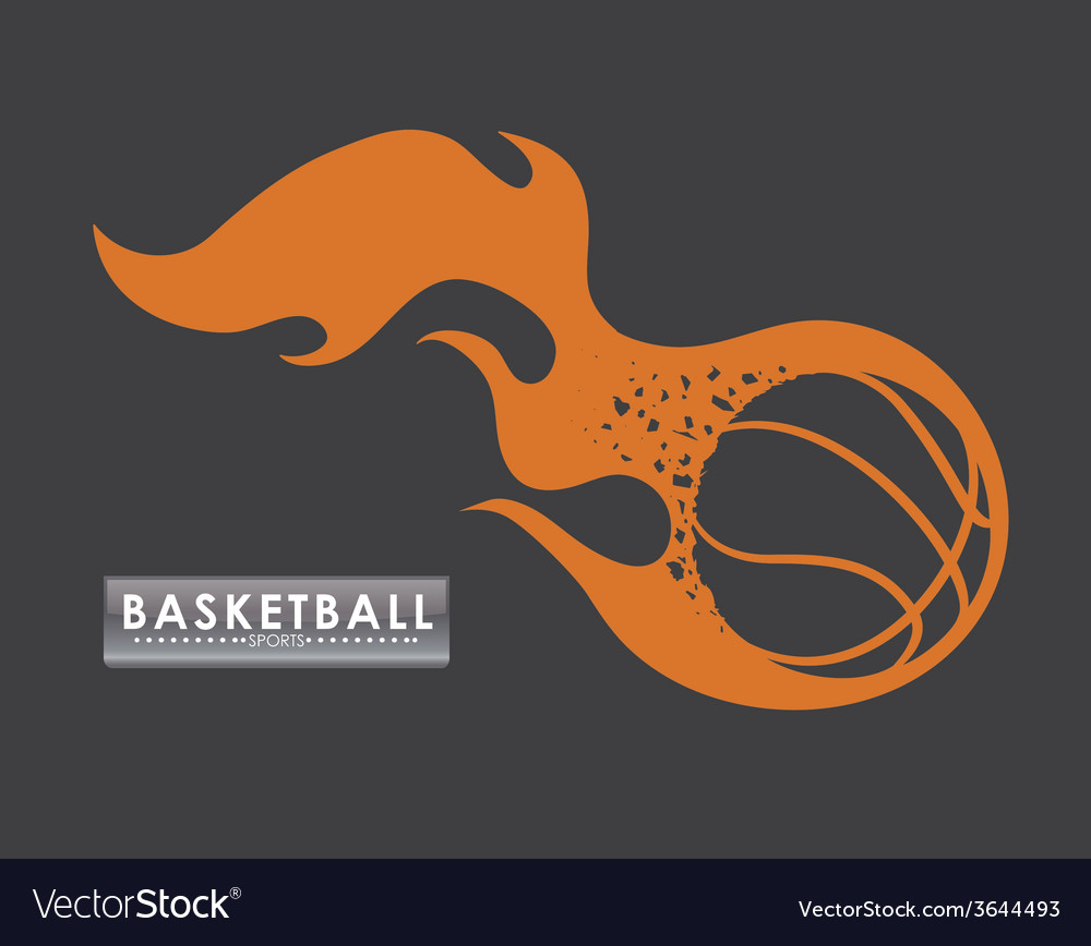 Basketball poster Royalty Free Vector Image - VectorStock