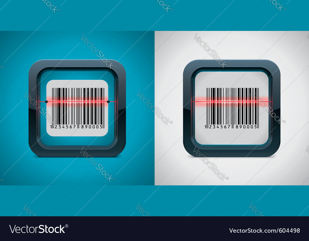 Bar Code Scanner Royalty Free Vector Image - Vectorstock