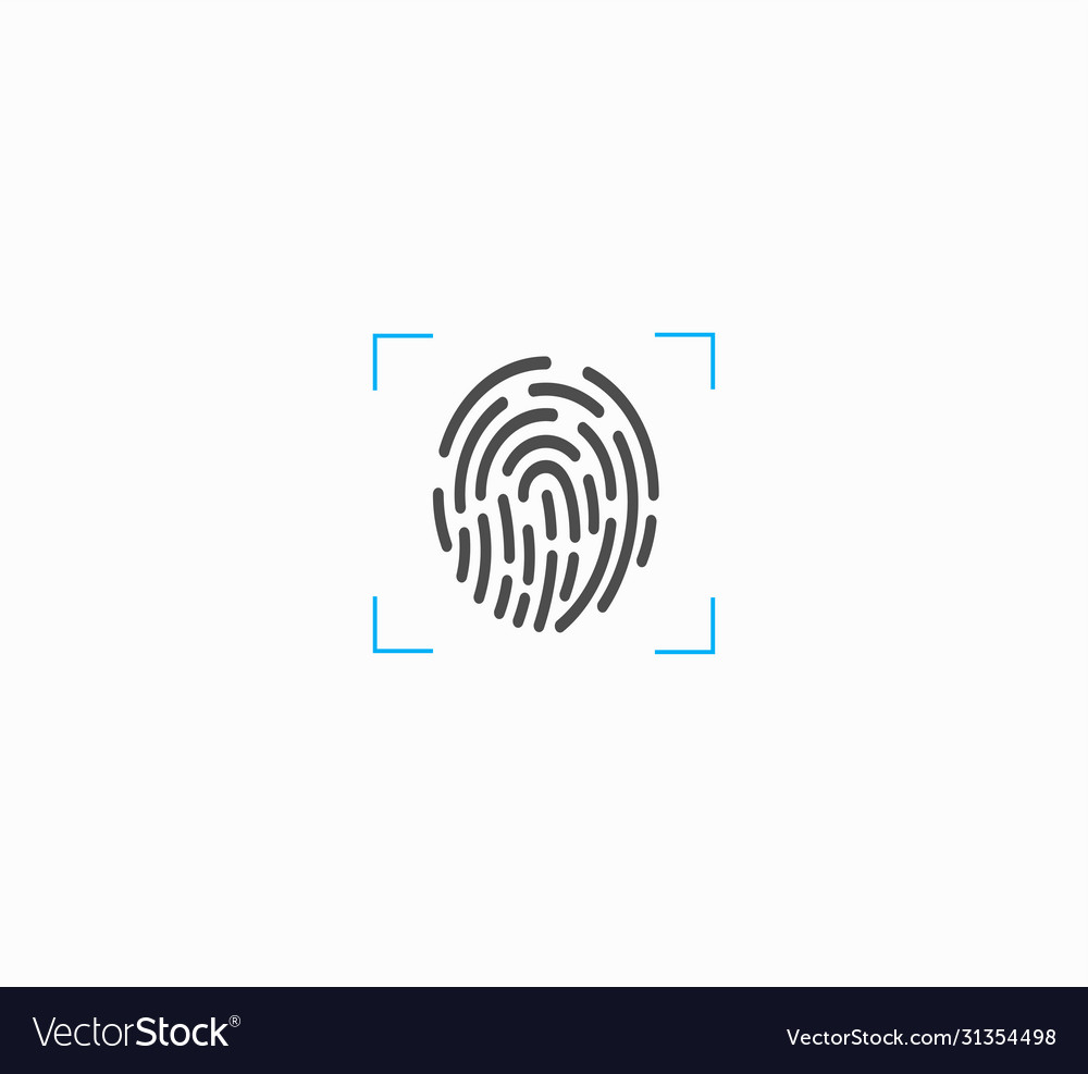 Fingerprint Royalty Free Vector Image - VectorStock