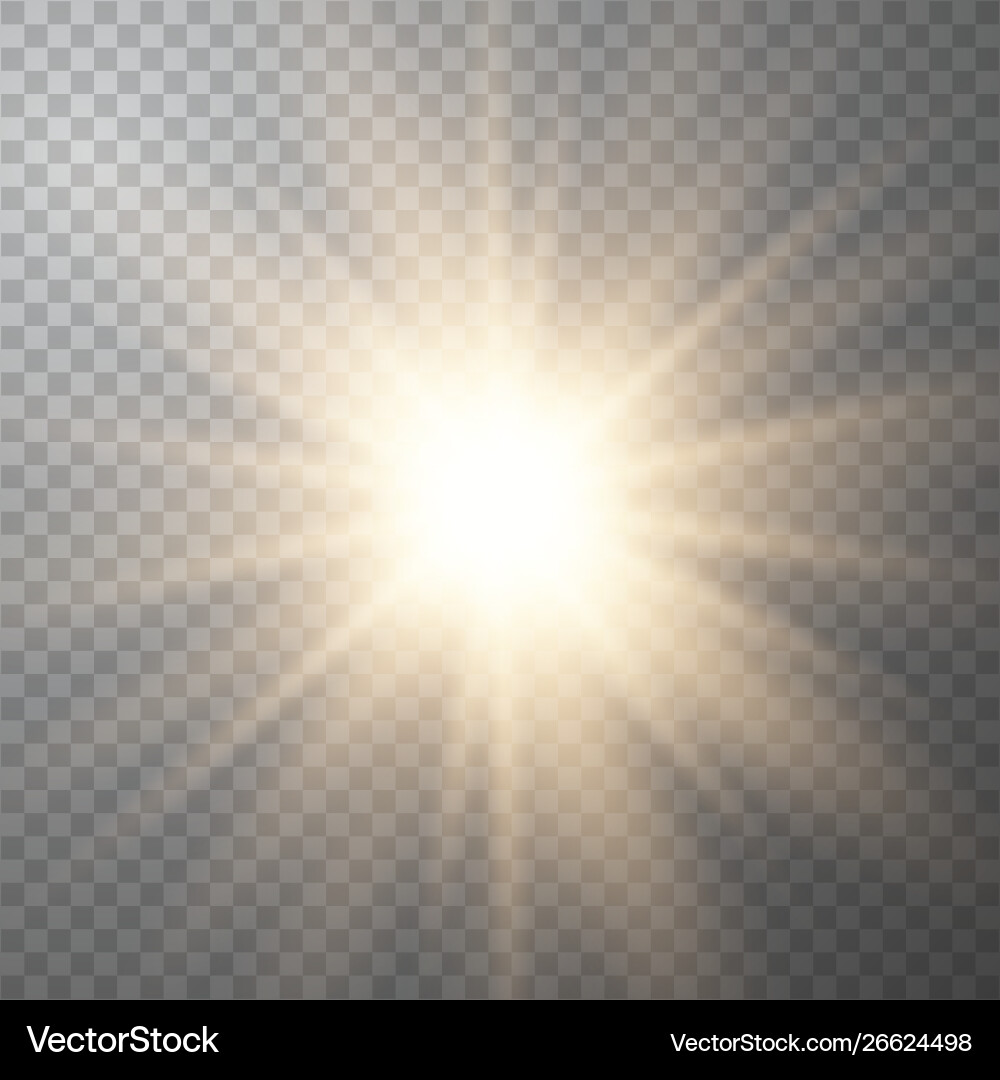 Glow light effect Royalty Free Vector Image - VectorStock