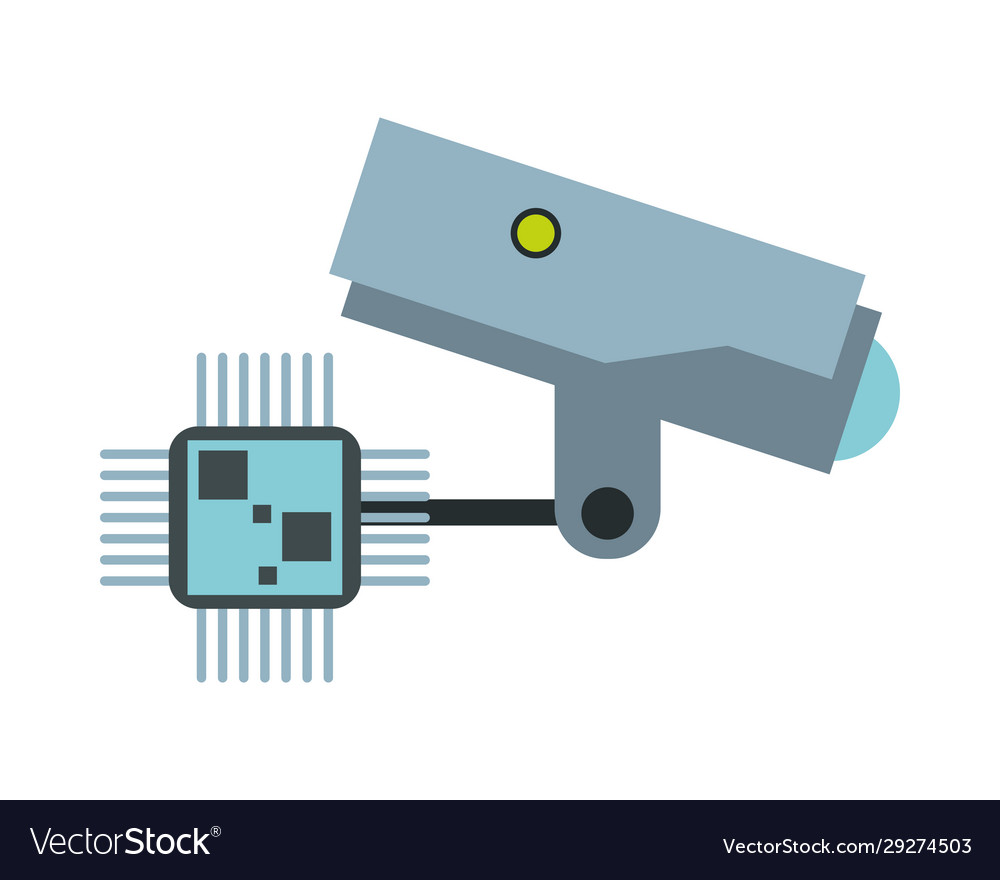 Processor chip with cctv camera devices technology