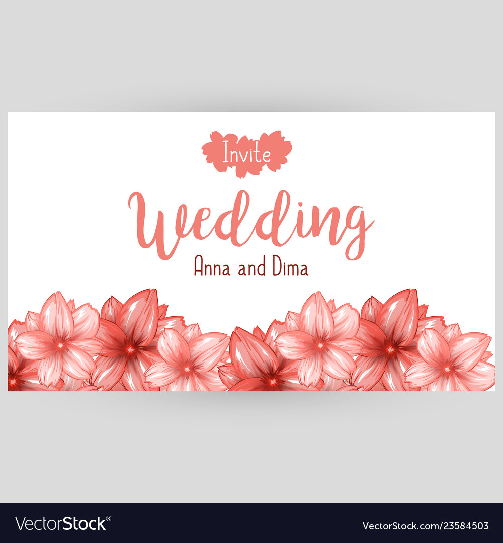 Hochzeit horizontale Banner oder Website Header Design