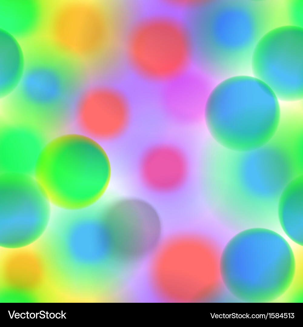 Seamless colorful pattern with circles Royalty Free Vector