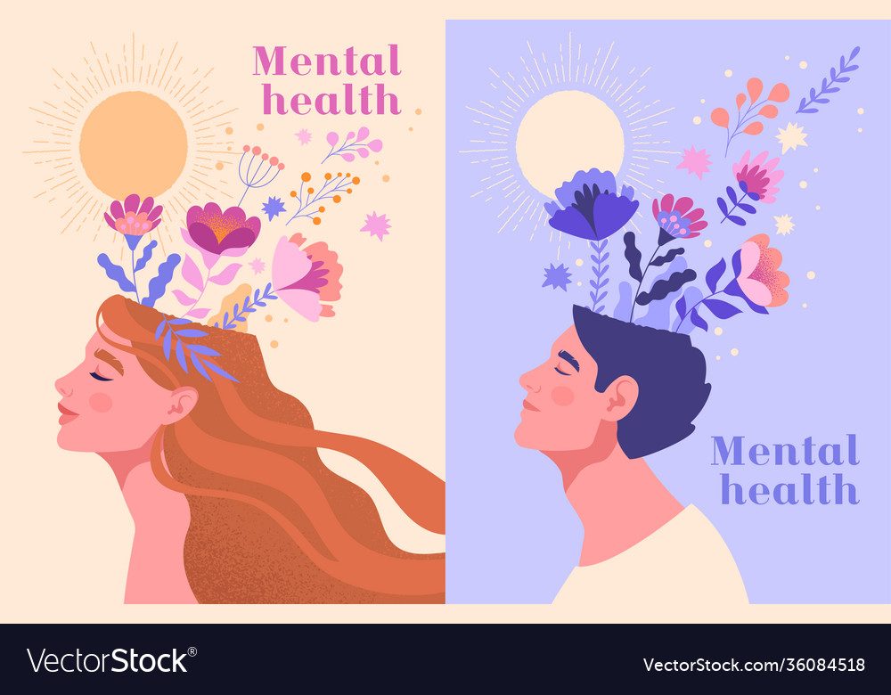 mental-health-happiness-harmony-abstract-concept-vector-image