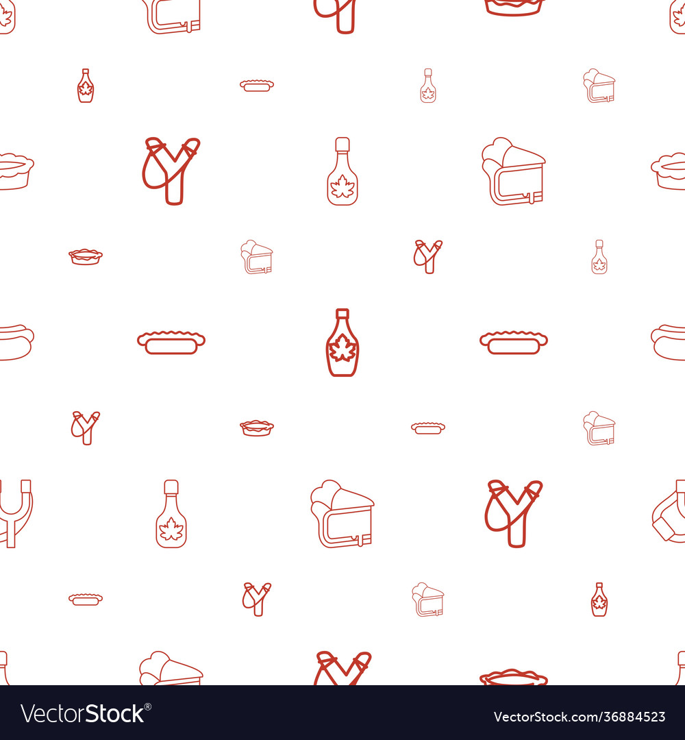 Homemade icons pattern seamless white background