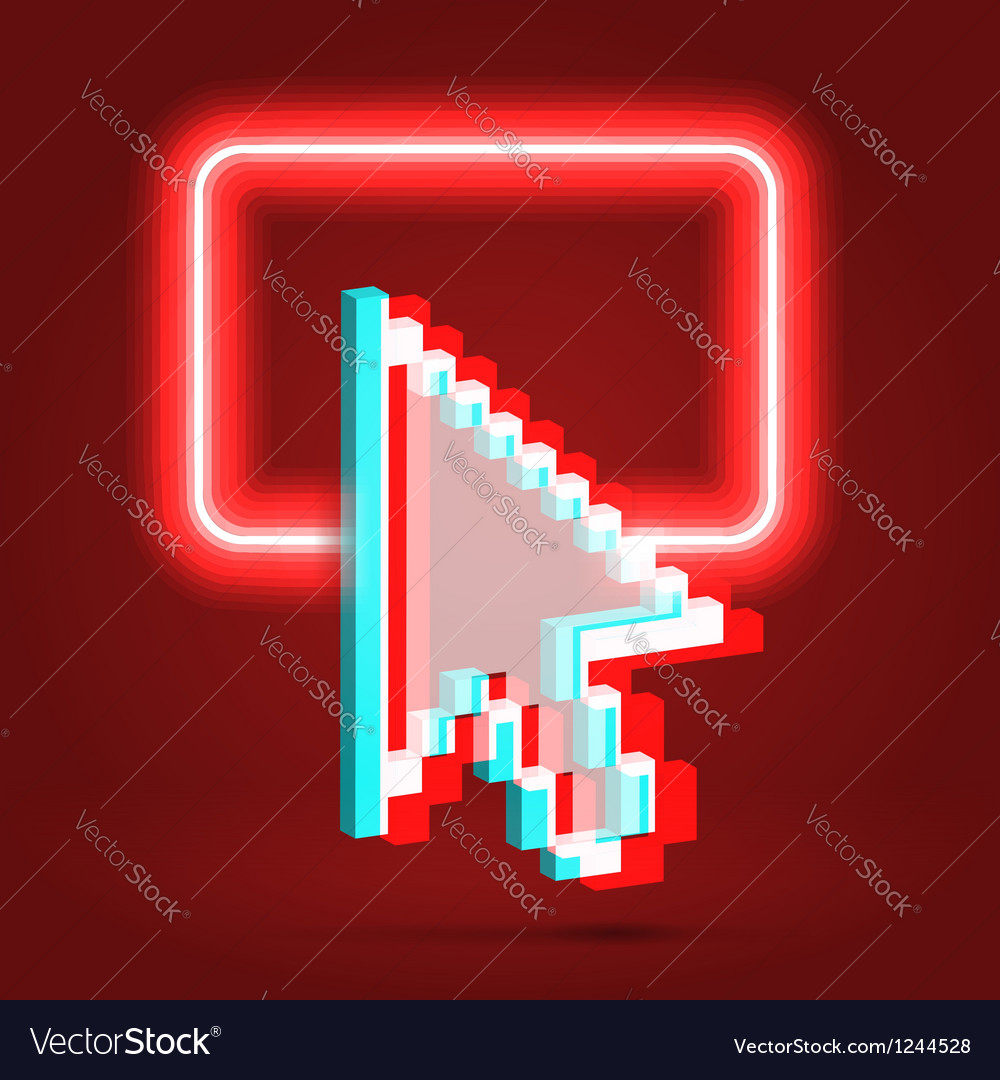 Shining dialog window over red