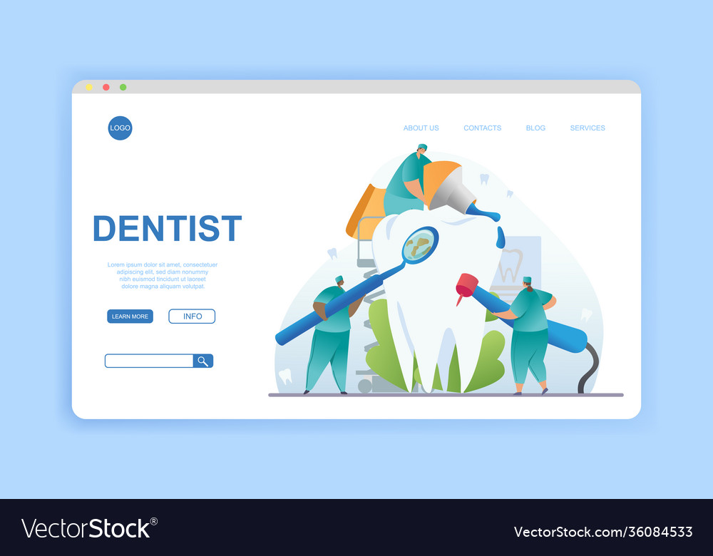 Dentistry landing page